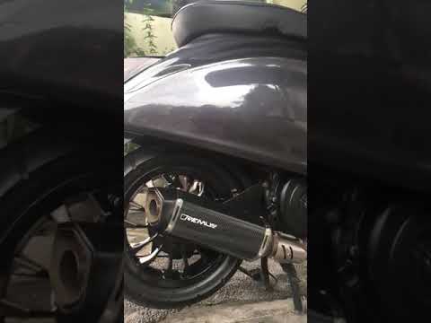 Suara knalpot remus di vespa