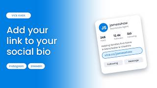 How to Add Your Link to Instagram, LinkedIn & Social Media Bios