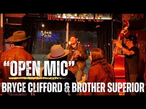 "Open Mic" performed at Hole in the Wall, Austin Texas