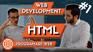 😮 Cum sa creezi o pagina WEB in 15 minute folosind HTML &amp; CSS ? | Programare Web #1