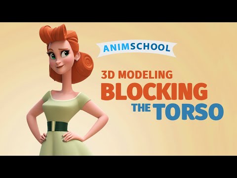 Blocking the Torso in ZBrush