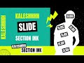 KALESHHHH - SLIDE (Official Visualizer) | SECTION INK | (prod.cadence)#rap #desihiphop #music