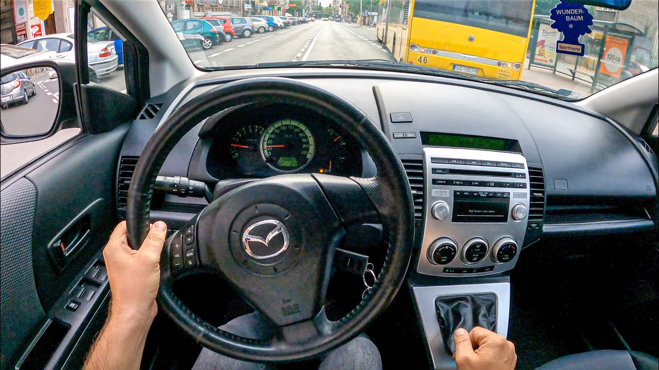 2006 Mazda 5 [1.8 MZR 115 HP] |0-100| POV Test Drive #861 ...