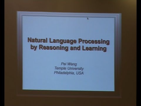 AGI-13 Pei Wang - Natural Language Processing by Reasoning and Learning