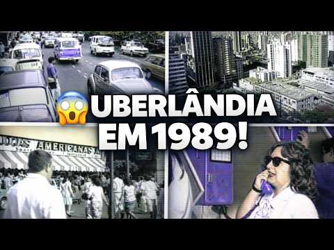 😱 COMO UBERLÂNDIA SE VENDIA AO BRASIL EM 1989 | VÍDEO RARO