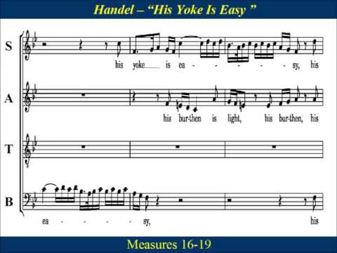 21 - Handel Messiah  Part 1 - His Yoke Is Easy - Soprano