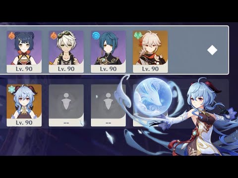 National & Ganyu c1 solo Spiral abyss 3.5 floor 12 genshin impact