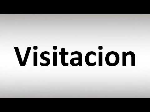 How to Pronounce Visitacion
