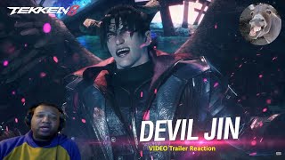 Tekken 8  Devil Jin reaction video