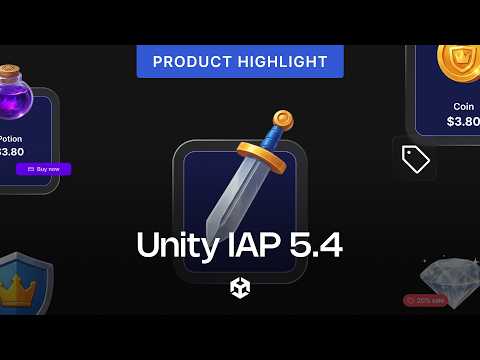 Unity IAP 5.4 | Launch Trailer