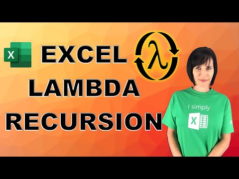 Excel LAMBDA Recursion + a Trick for Evaluating in a Cell
