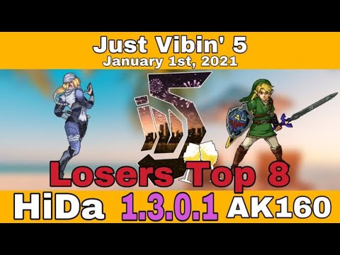 SSF2 JUST VIBIN' 5 LOSERS TOP 8 - AFM | HiDa (Sheik) vs. SC | AK160 (Link)
