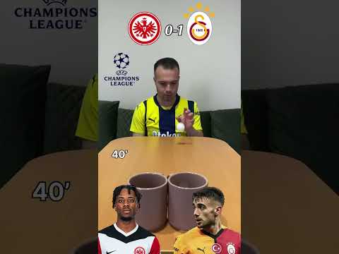 Eintracht Frankfurt vs Galatasaray 🔥#shorts #ucl 