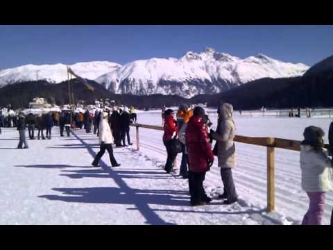 White Turf horse racing S Moritz 5 Feb 2012