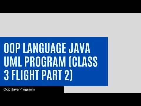 Uml Flight Time Passenger Based Program Oop Java Coding Flight Class Tutorial Part 2