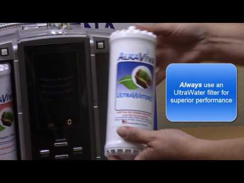 How to Change the Filters and Reset the Filter Counters in the Athena Water Ionizer