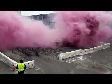 Plymouth Satellite, GM LS Turbo burnout, 9.10.2021 Koria