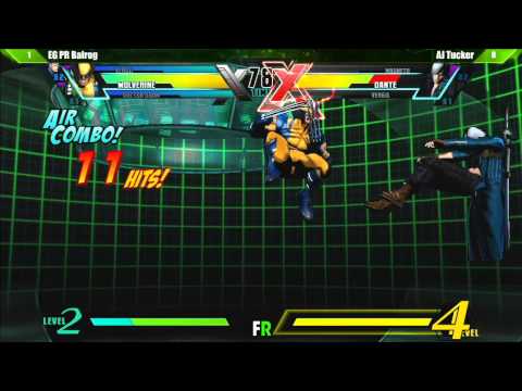 UMVC3 Top 8 EG PR Balrog vs AJ Tucker - Final Round 17 Tournament