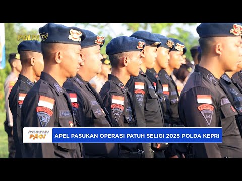 POLDA KEPRI GELAR APEL PASUKAN OPERASI PATUH SELIGI 2025