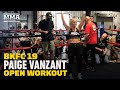 Paige VanZant Open Workout | BKFC 19 | MMA Fighting