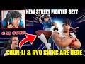 Streamers React To Chun-Li And Ryu Skins In Fortnite Street Fighter Skins In New Item Shop