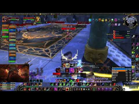 WOW TBC Classic DRUID TANK Karazhan/Raid Leading - FULL RUN