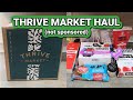 thrive market haul not sponsored