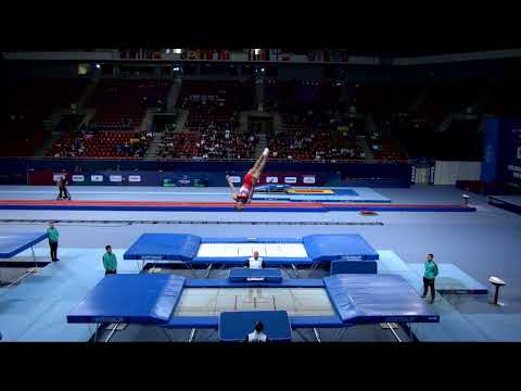 STAMP Andrew (GBR) M - 2022 Trampoline Worlds, Sofia (BUL) - Q2 Trampoline