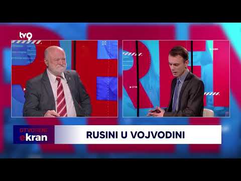 TV KANAL 9, NOVI SAD: OTVORENI EKRAN  - JEDNOG SMO RODA - RUSINI U VOJVODINI