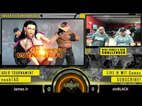 UDLR Tournament: KOFXIV (James Jr vs sinBLACK)