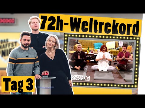 72h-Weltrekord-Challenge: Der komplette 3. Tag || „Das schaffst du nie!“