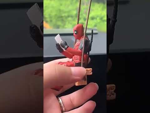 Car Accessories for Hanging, Car Decoration Charm Pendant, Funny Anime Deadpool Car Hanging Ornament