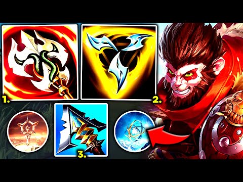 WUKONG TOP IS A BEAST THAT CANT BE STOPPED (1V5 WITH EASE) - S13 Wukong TOP Gameplay Guide