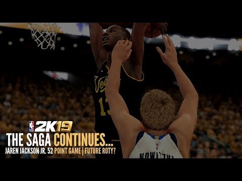 NBA 2K19 LAS VEGAS ROYALES MYGM - JAREN JACKSON JR. DROPS 52 POINTS!!! | FUTURE ROTY!? (EP.15)