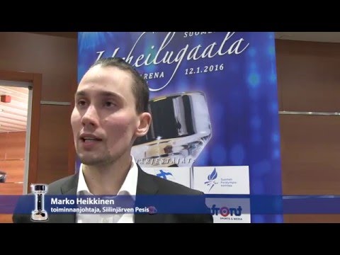 Vuoden urheiluseuraehdokas 2015 - Siilinjärven Pesis