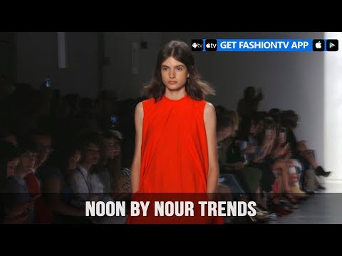 New York Fashion Week Spring/Summer 2018 - Noon by Nour Trends | FashionTV