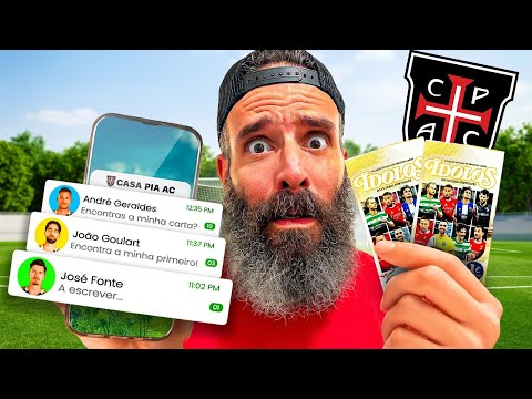 Fui Desafiado pelo Casa Pia na coleção Ídolos!