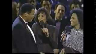 Whitney Houston, Diana Ross - You&#39;ve Got a Friend - Tribute to Muhammad Ali 50th Bday