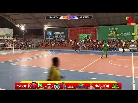 VILA NOVA X VG SPORTS - 5° RODADA DO FUTSAL VARGEM-GRANDENSE MASCULINO 2022