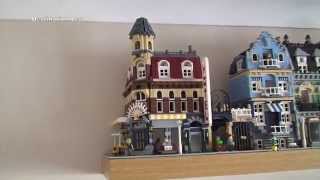 YouTube thumbnail: LEGO Cafe Corner set 10182 Modular Building Review (2007 set)