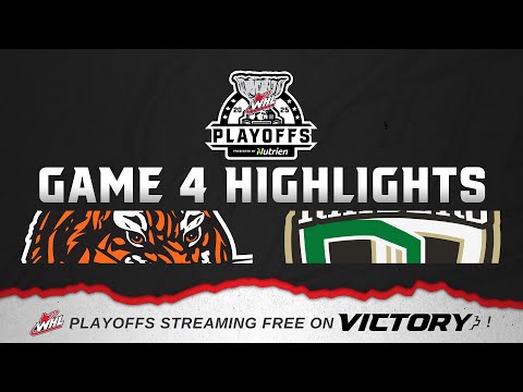 Medicine Hat Tigers at Prince Albert Raiders — Game 4 | 2025 WHL Playoffs Highlights
