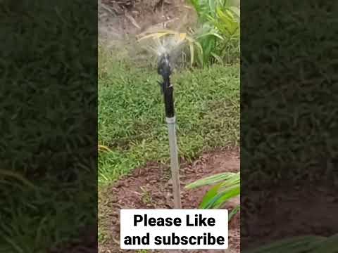 Plastic black micro winkler sprinkler