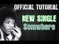 How To Play Jimi Hendrix "Somewhere" Electric Guitar Lesson