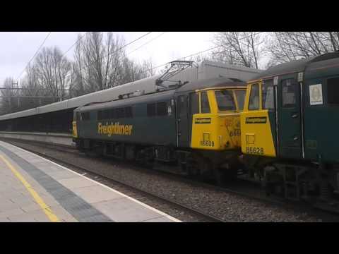 Stafford Railway Station 86628/86608 Leaves