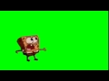SpongeBob Green Screen Spongebob Screaming