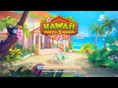 Hawaii Match-3 Mania Home Design & Matching Puzzle - Gameplay
