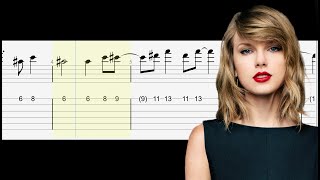 Taylor Swift - All Too Well (Guitar Tutorial) Tabs With Sheets