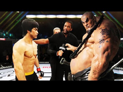 UFC 4 I Bruce Lee vs. Monk Lu Zhishen (EA Sports UFC 4)
