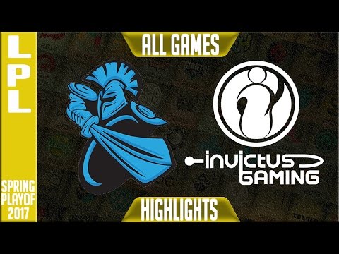 Newbee vs Invictus Gaming Highlights All Games - LPL Spring 2017 Playoffs - NB vs IG All Games