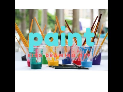 Paint - Kids Drawing App video thumbnail